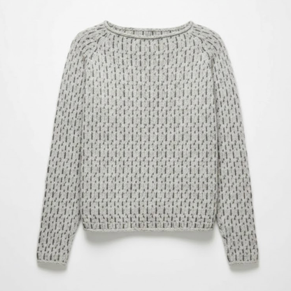 Oversized Cozy Women's Knit Sweater - Luxivelle