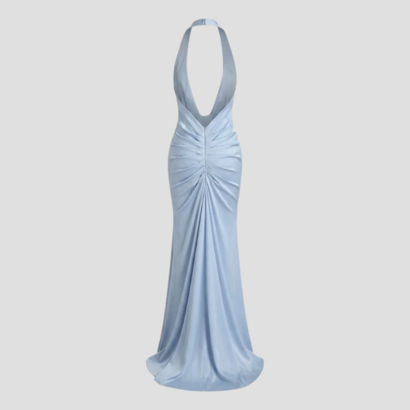 Elegant V Neck Formal Party Dress
