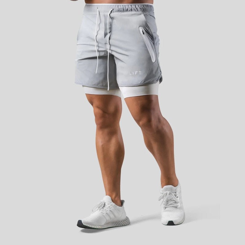 Breathable Athletic Men's Convertible Running Shorts