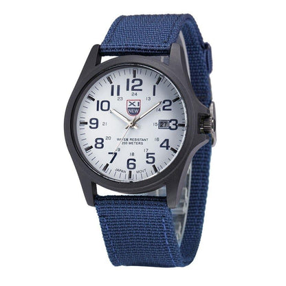 Rugged Waterproof Military Style Watch