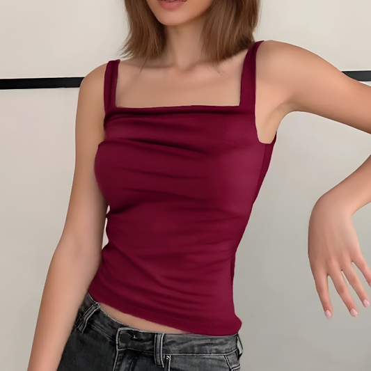 Women's Sleeveless Fit Tank Top - Luxivelle