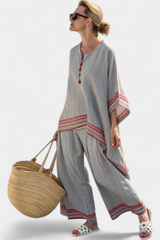 Boho Chic Bamboo Pantsuit for Women - Luxivelle
