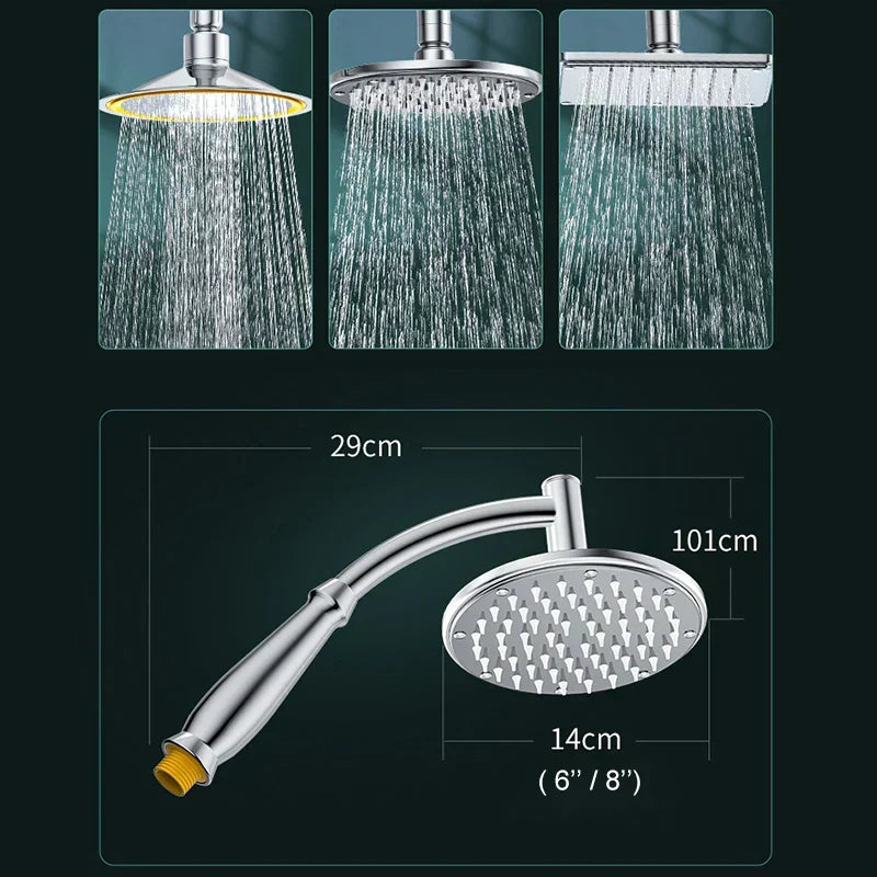 Luxury Rain Shower Head for Spa Bath Experience