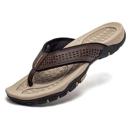 Men's Comfortable Leather Summer Sandals