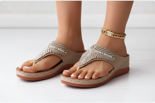 Comfortable Arch Support Flip Flop Sandals - Luxivelle