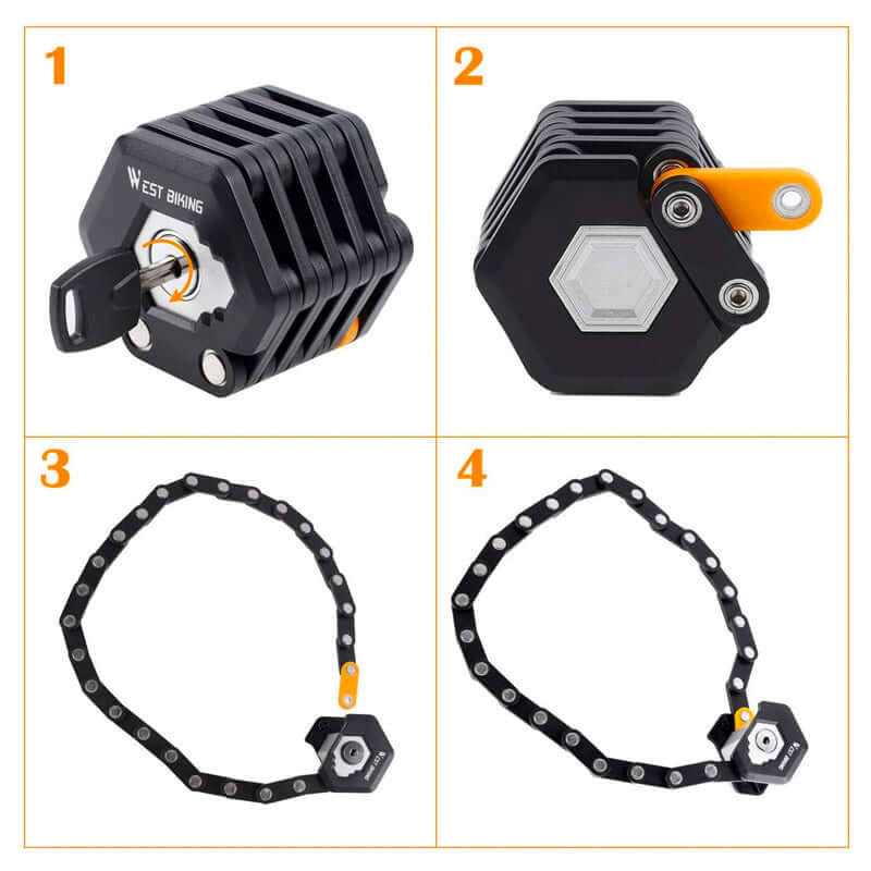 Strong Steel Bike Lock for Maximum Protection