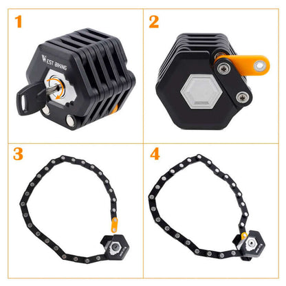 Strong Steel Bike Lock for Maximum Protection