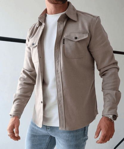Stylish Casual Bomber Jacket - Luxivelle