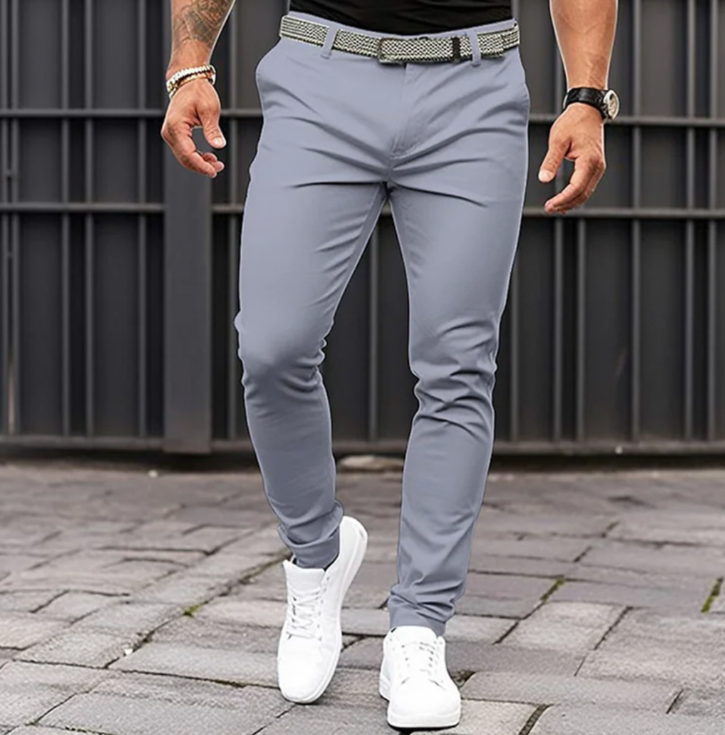Slim Fit Mens Casual Trousers