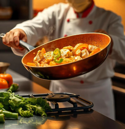 Premium Non Stick Copper Fry Pan