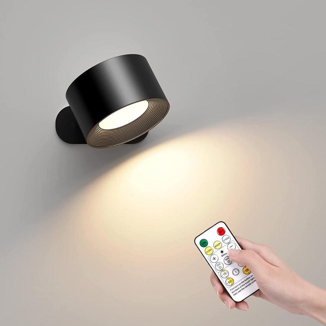Bright Wireless LED Wall Light with Remote Timer