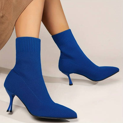 High Heel Ankle Boots for Women - Luxivelle