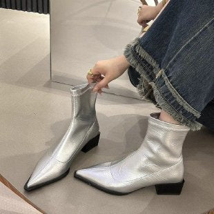 Elegant High Heel Pointed Toe Shoes