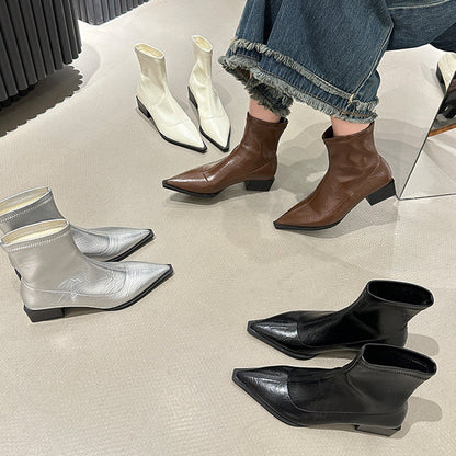 Elegant High Heel Pointed Toe Shoes