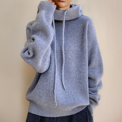Comfy Women's Cowl Neck Sweater