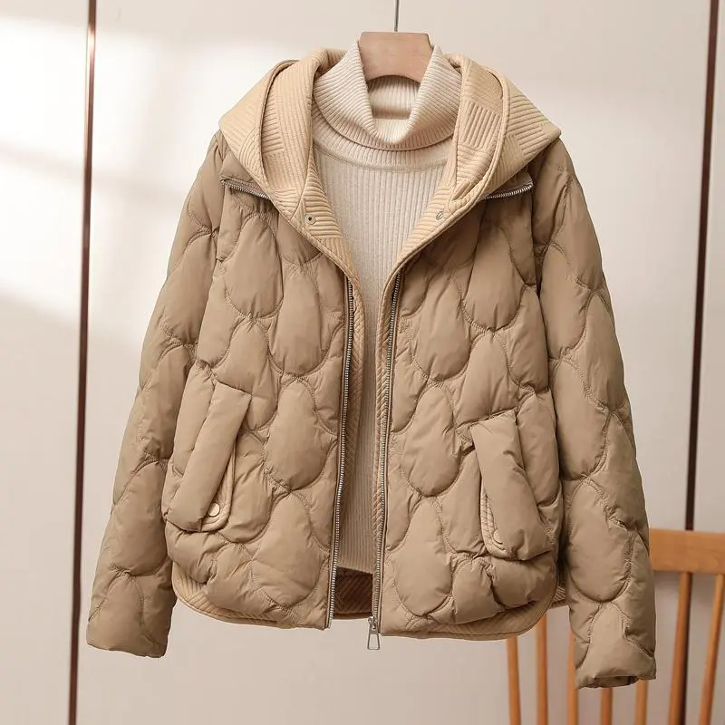 Warm Women's Puffer Coat - Luxivelle