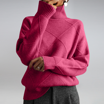 Warm Crew Neck Women's Sweater