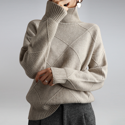Warm Crew Neck Women's Sweater
