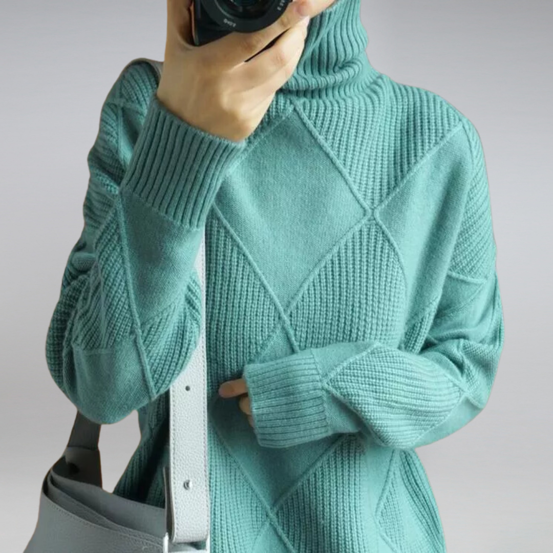 Warm Crew Neck Women's Sweater