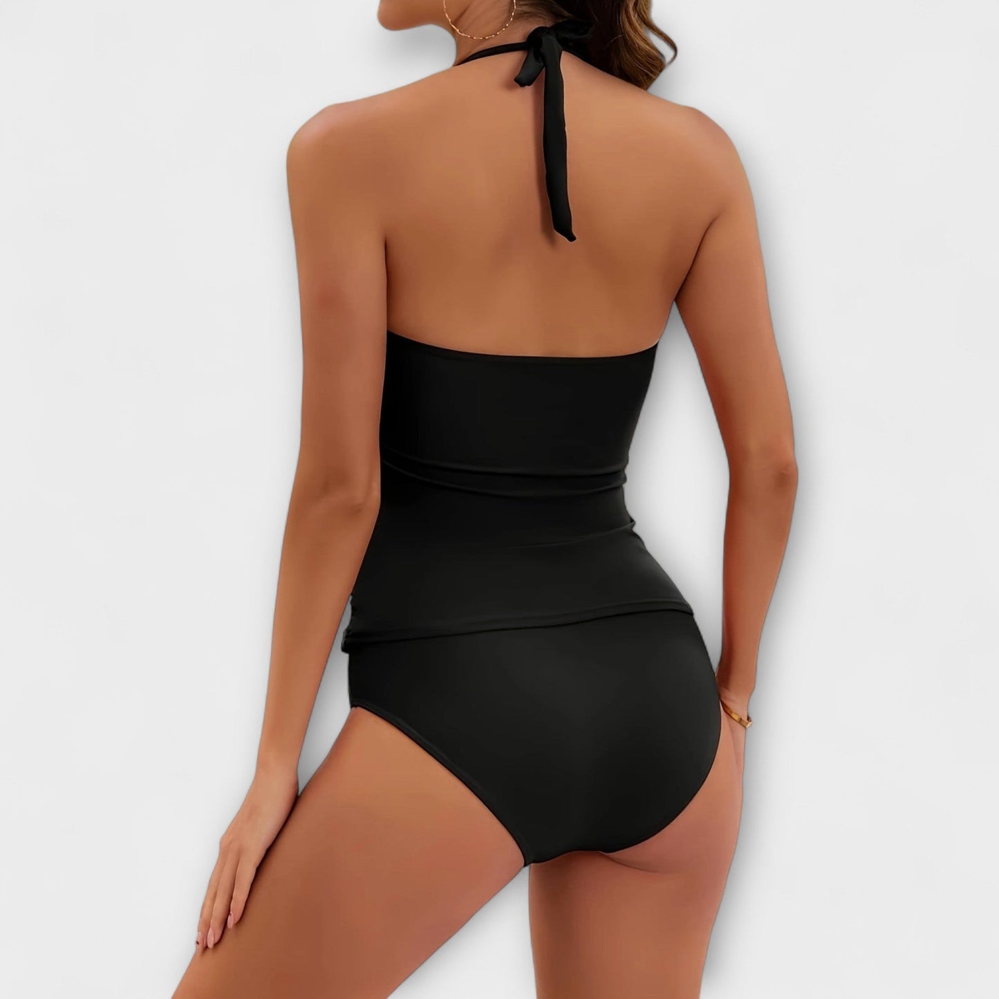 Trendy Halter Neck Swimsuit