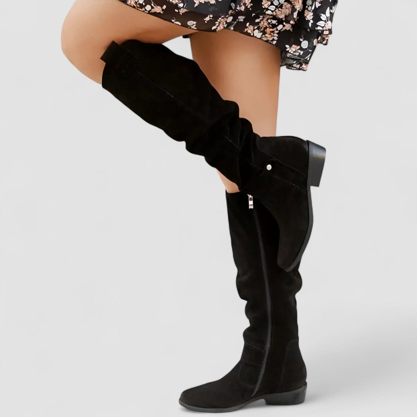 Low Heel Fitted Women's Ankle Boots