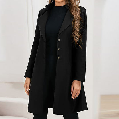 Luxury Wool Overcoat | Classic Long Winter Coat