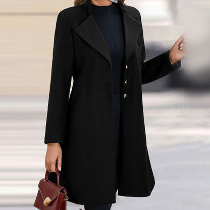 Luxury Wool Overcoat | Classic Long Winter Coat