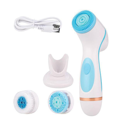 Gentle Exfoliating Face Brush - Daily Pore Cleanser & Toner