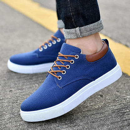 Casual Men's Low Top Lace Sneakers