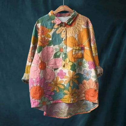 Michelle | Vintage Puff Long Sleeve Blouse