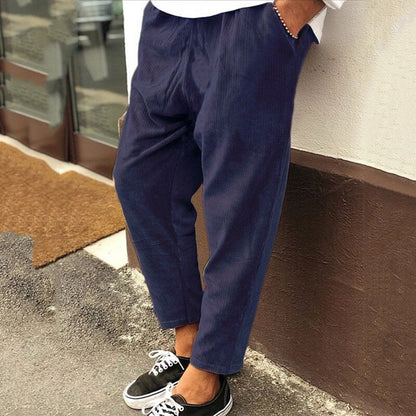 Comfortable Casual Cotton Trousers for Men