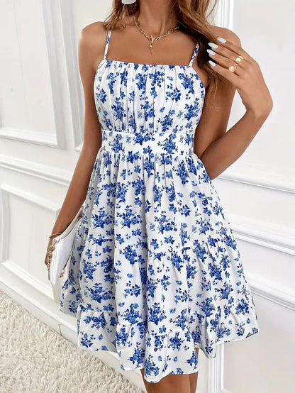 Ladies' Summer Floral Sundress - Luxivelle