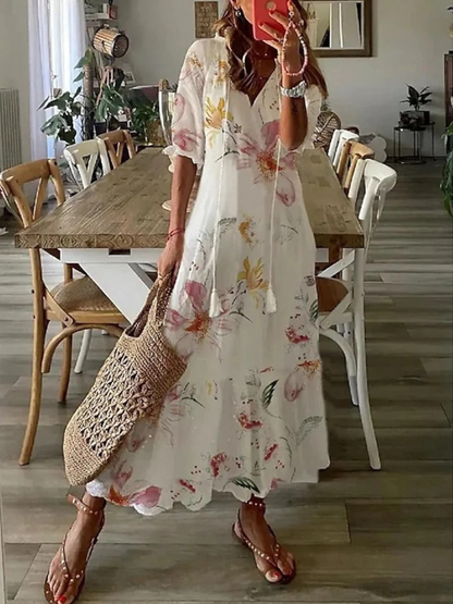 Free Spirited Maxi Dress | Loose Fit - Luxivelle