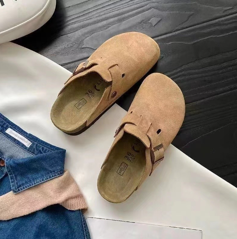 Variant image for Boston Suede Clogs - Adjustable Buckle, Unisex Comfort-19