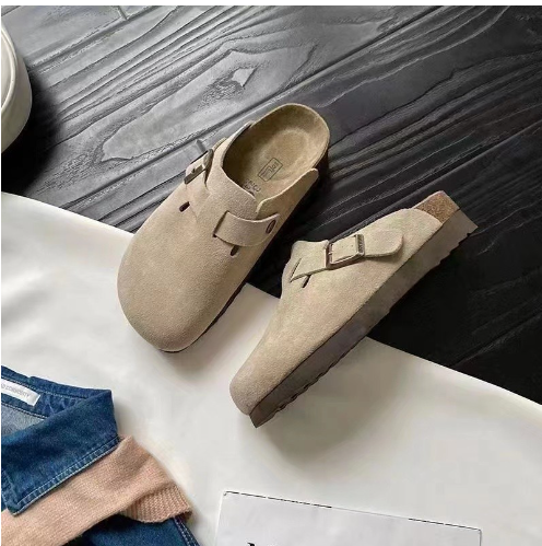 Variant image for Boston Suede Clogs - Adjustable Buckle, Unisex Comfort-10
