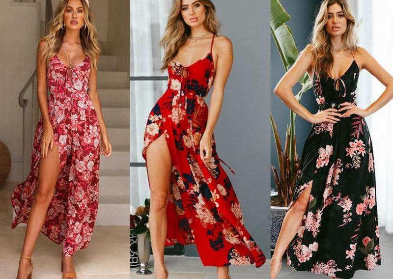 Madison | Floral Elegance Maxi Dress