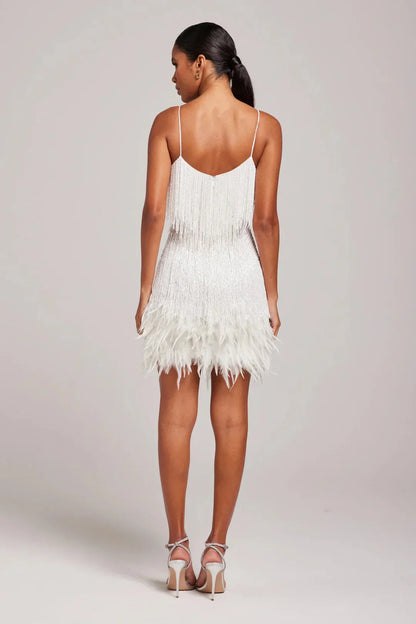 Tassel Short Party Dress for Ladies