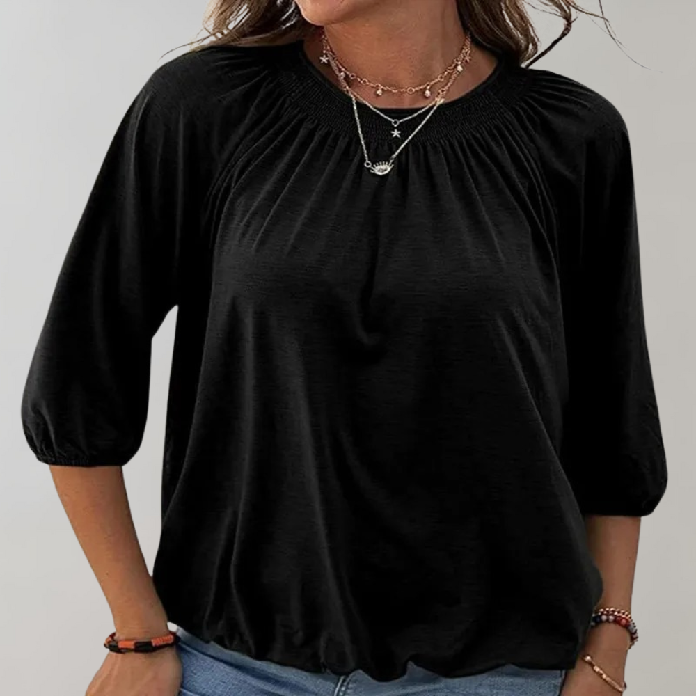 Ladies Classic Short Sleeve Top - Luxivelle