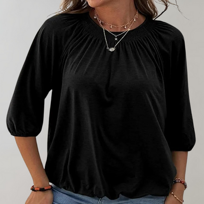 Ladies Classic Short Sleeve Top - Luxivelle