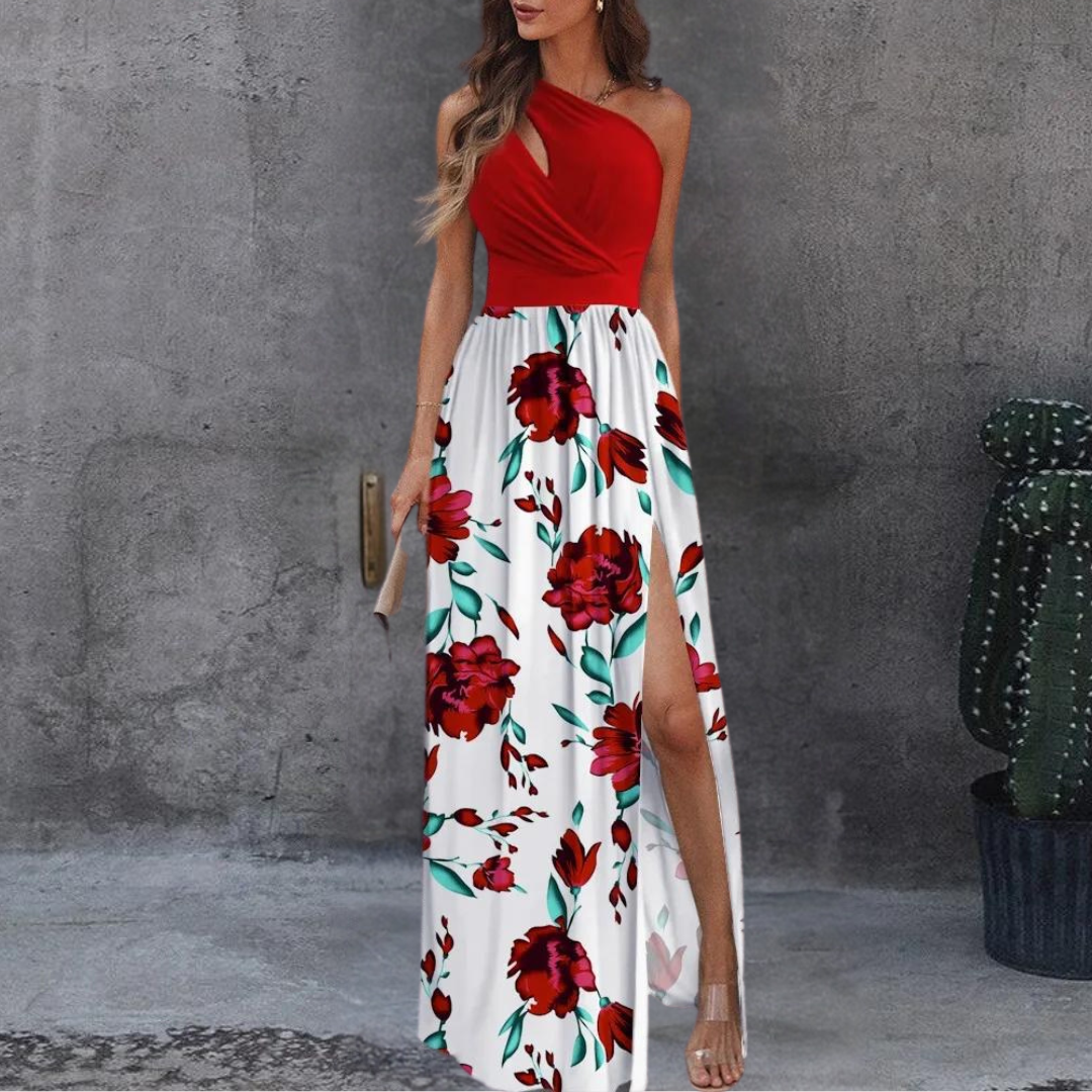 Beautiful Flower Long Dress