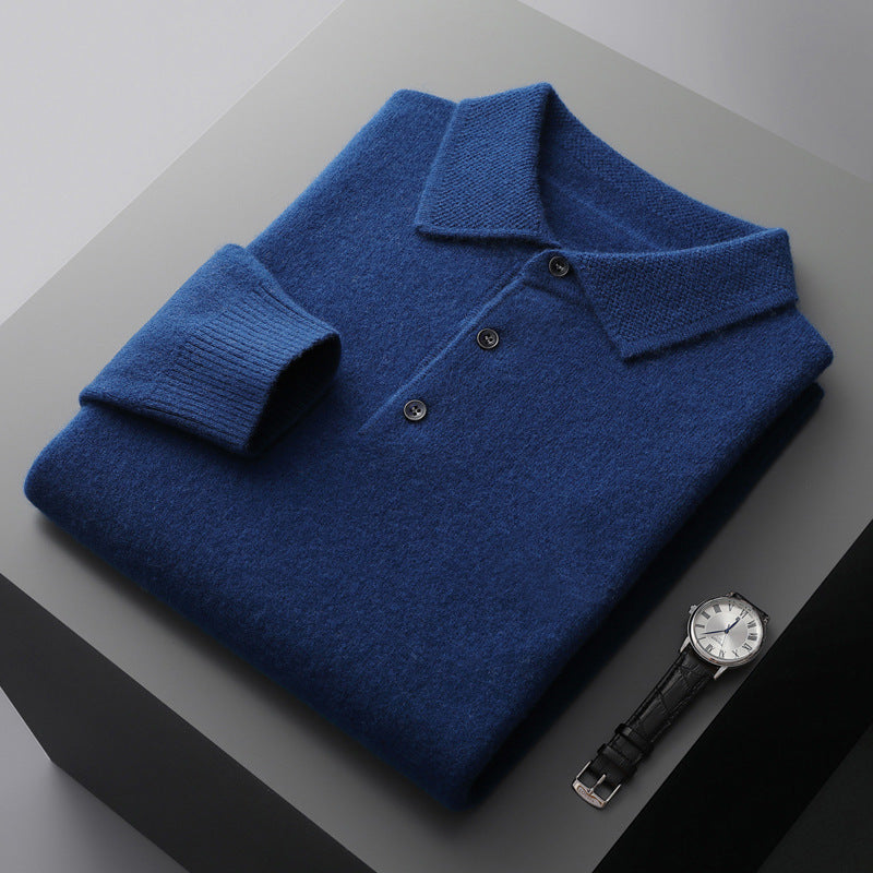 Soft High Quality Long Sleeve Polo Shirt