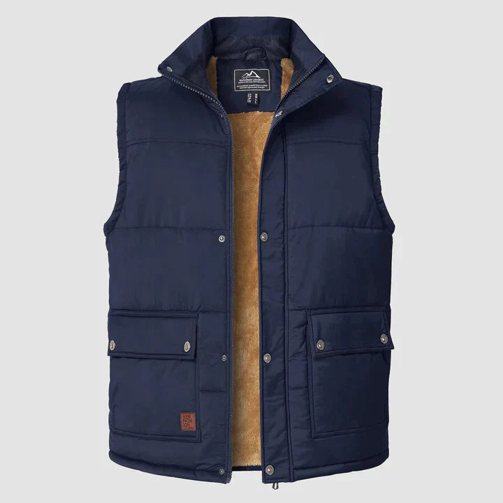 Cozy Men's Padded Bodywarmer Jacket