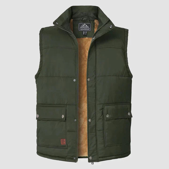 Cozy Men's Padded Bodywarmer Jacket