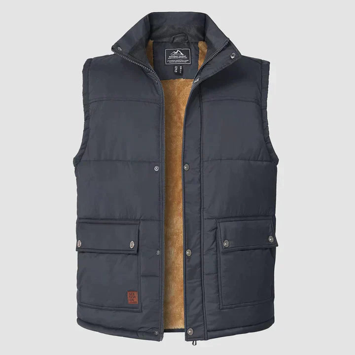 Cozy Men's Padded Bodywarmer Jacket