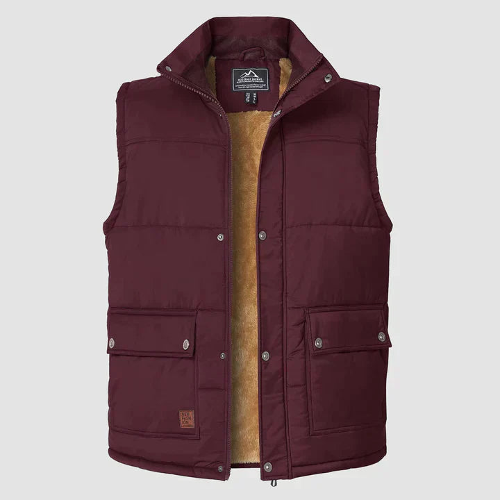 Cozy Men's Padded Bodywarmer Jacket