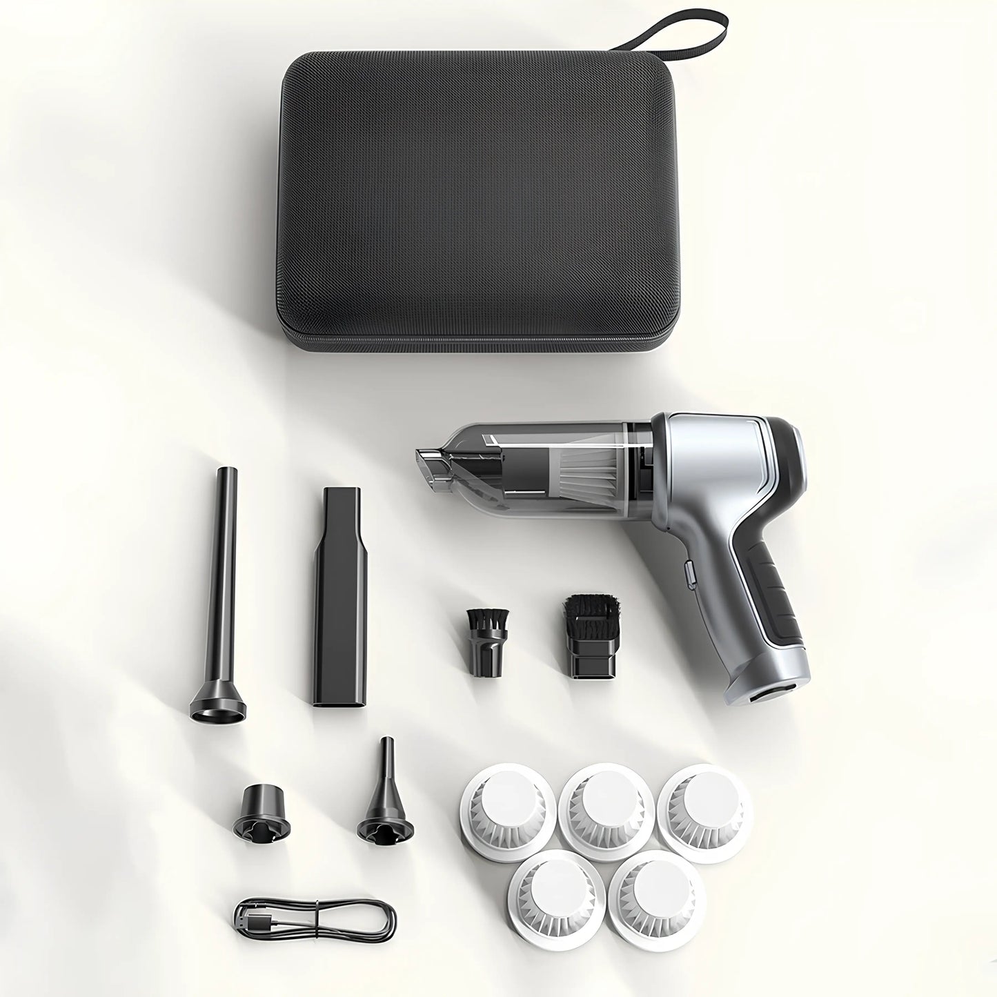 Portable Cordless Hand Vacuum for Home and Car - Luxivelle