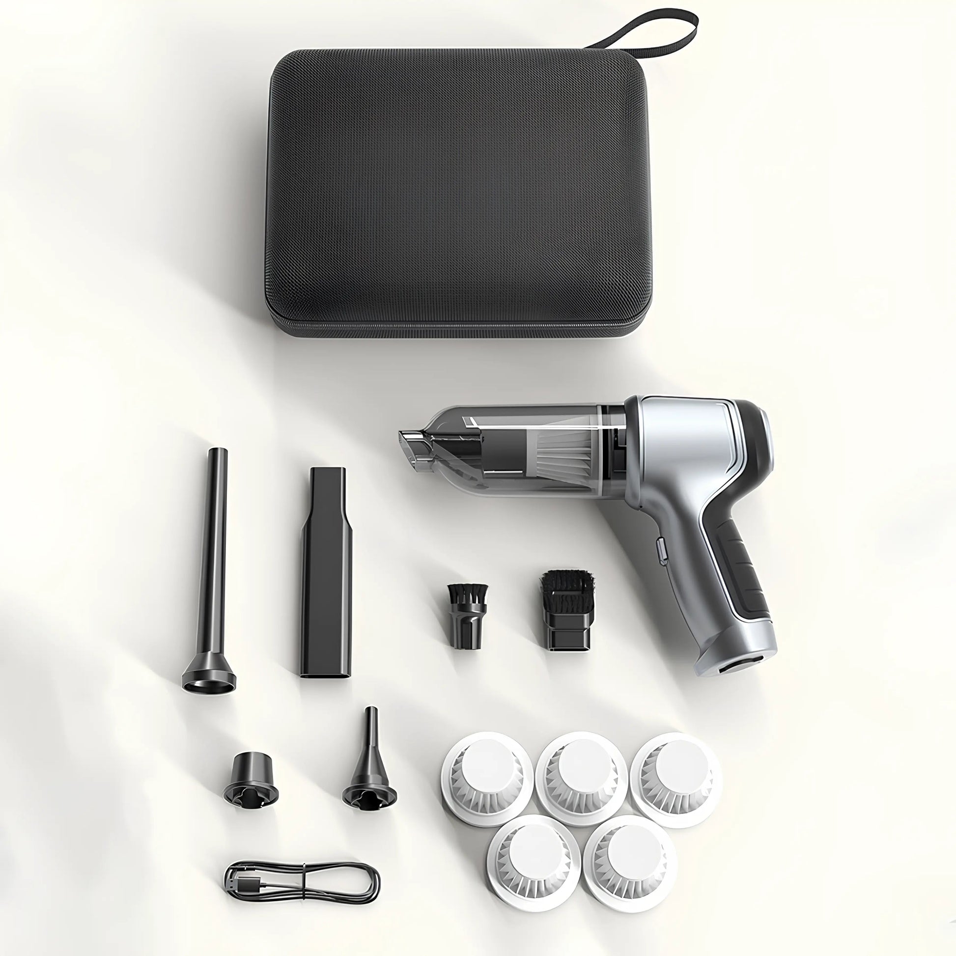 Portable Cordless Hand Vacuum for Home and Car - Luxivelle