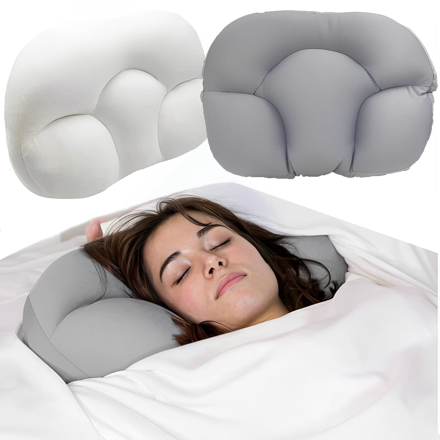 Soft Plush Sleep Pillow - Luxivelle