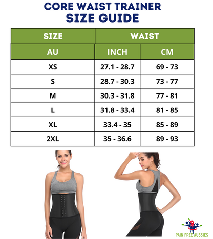 Slimming Black Waist Cincher Shapewear