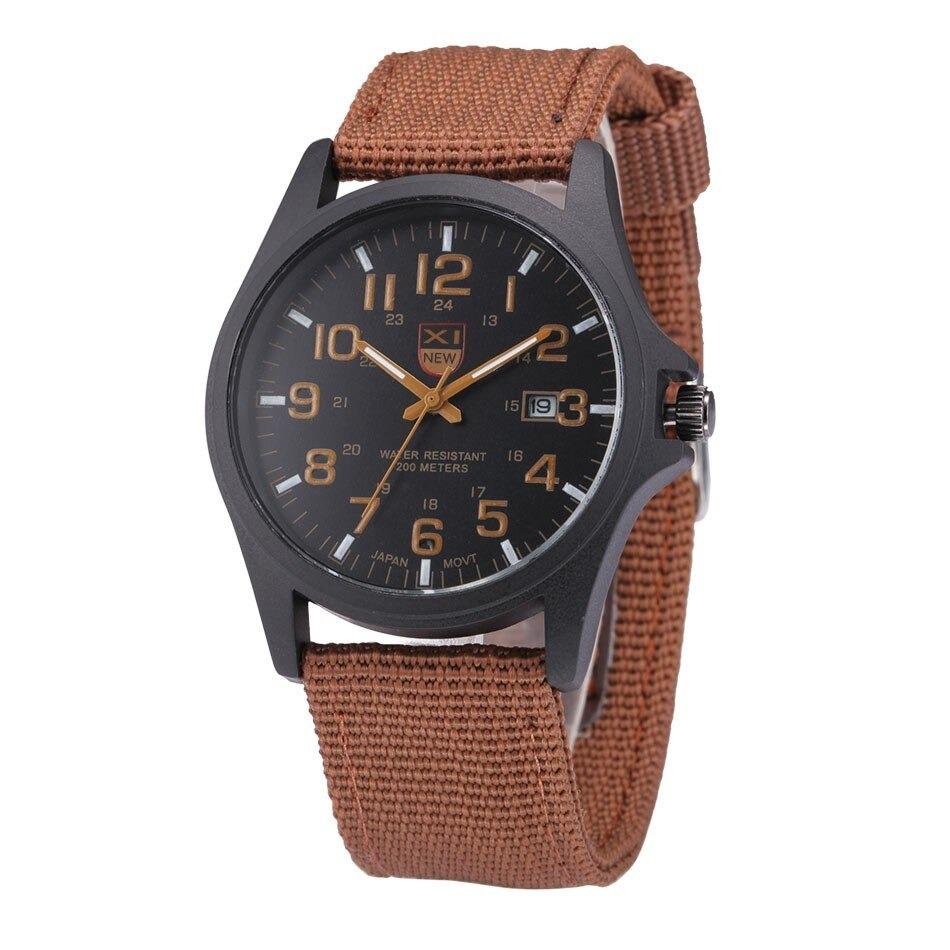 Rugged Waterproof Military Style Watch